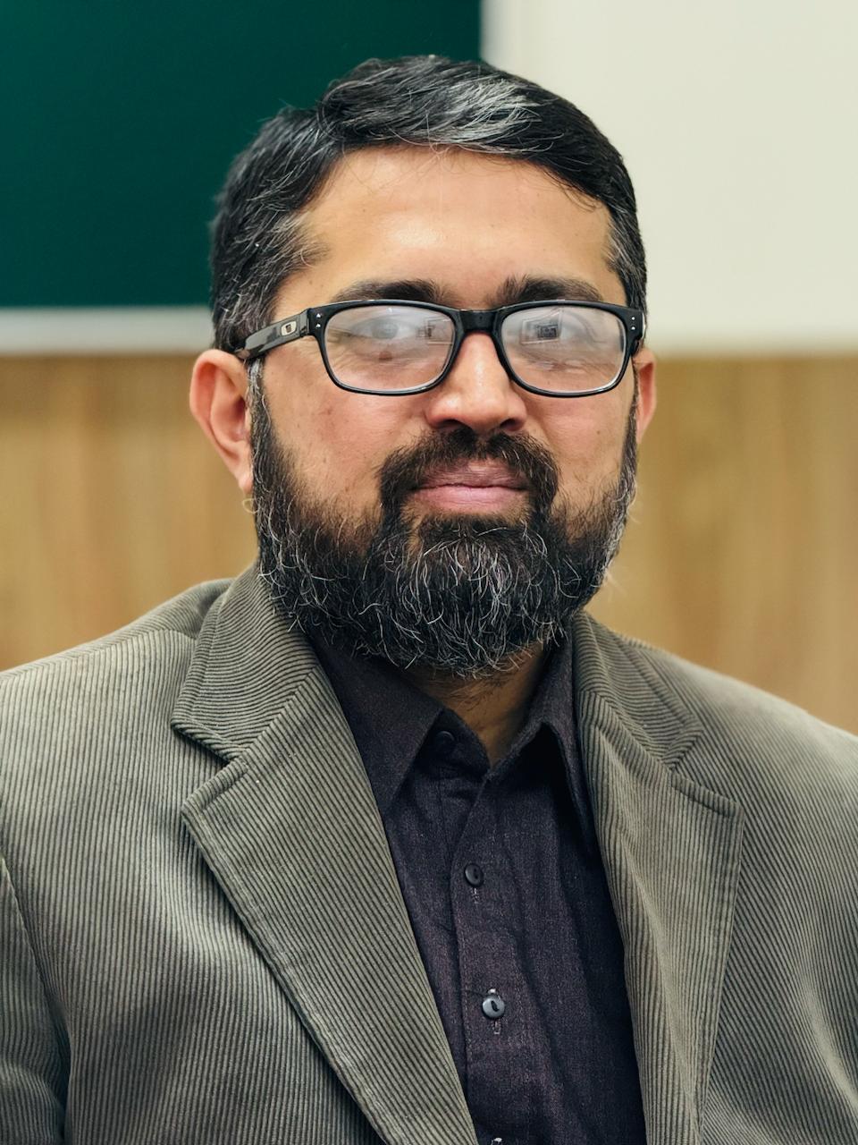 Team member Mr Muhammad Jawad