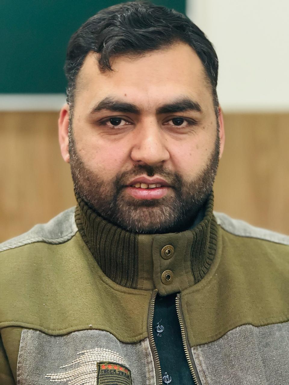 Team member Mr Naveed Ullah