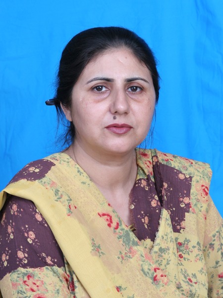 Team member Mrs Naeema Asif