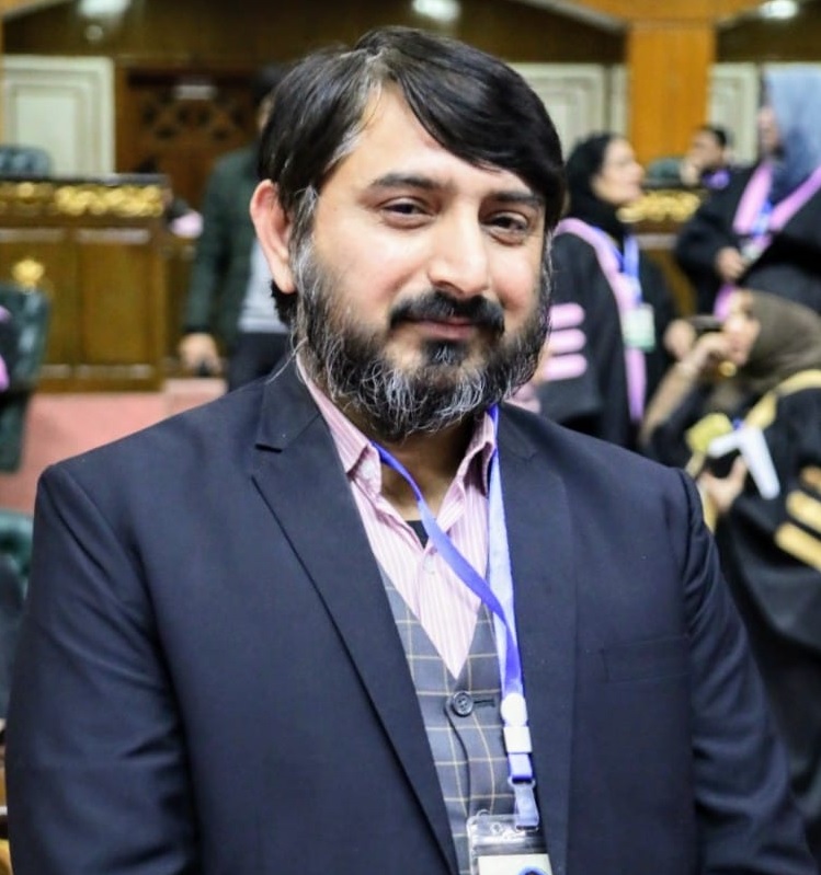 Team member Mr Pervaiz