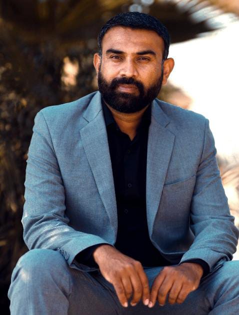 Team member Mr Raheel Tahir