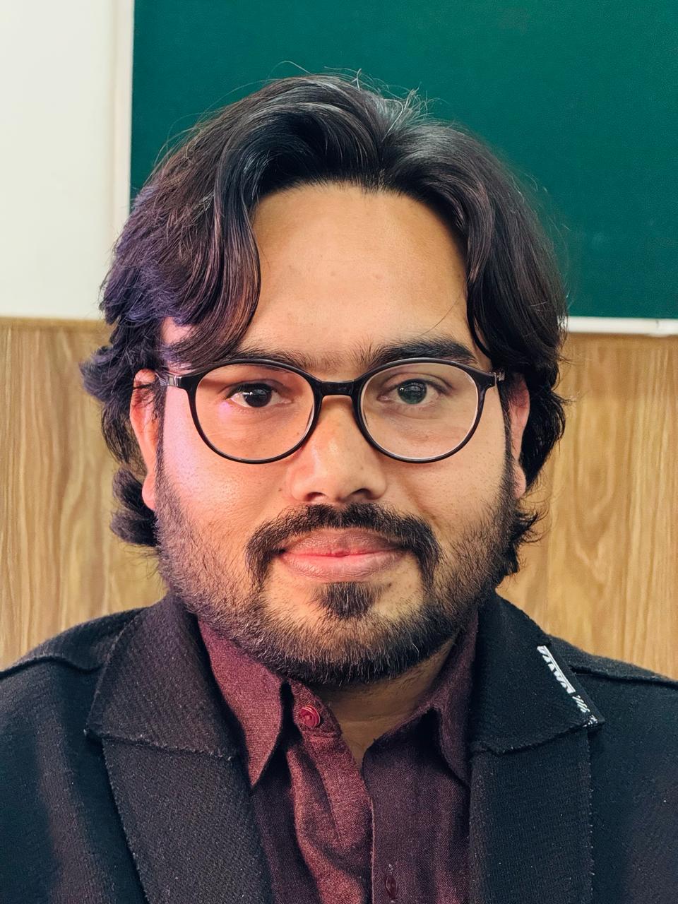 Team member Mr Touqeer Ahmed